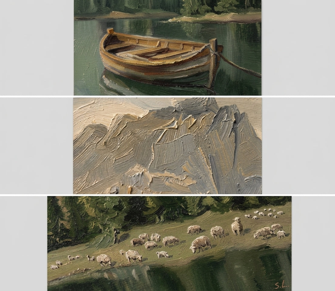 Tranquillité d'un lac