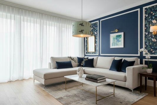 Abat-jour ou suspension Martin-pêcheur