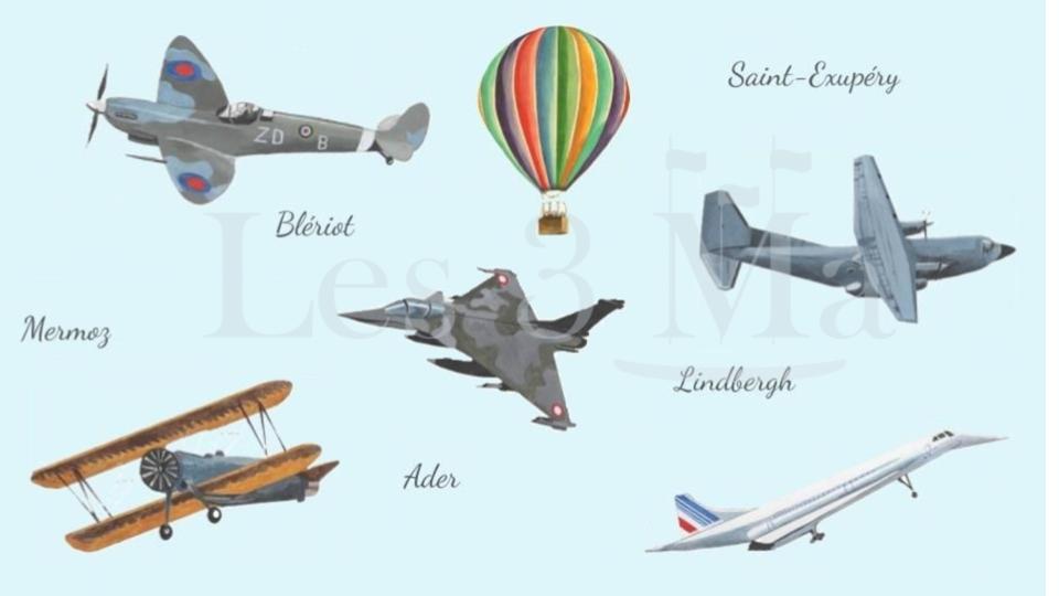 Les avions d'Antoine