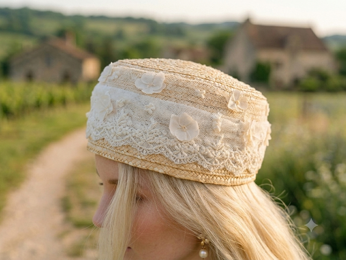 Chapeau Pillbox Zélie