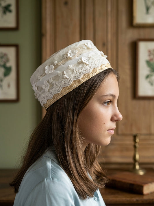 Chapeau Pillbox Zélie