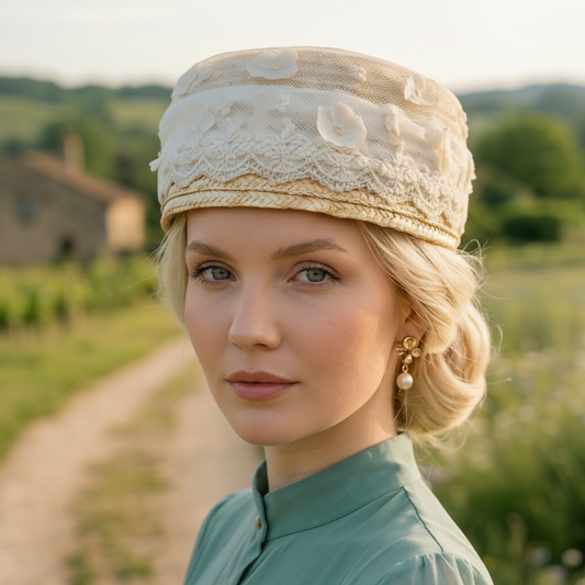 Chapeau Pillbox Zélie