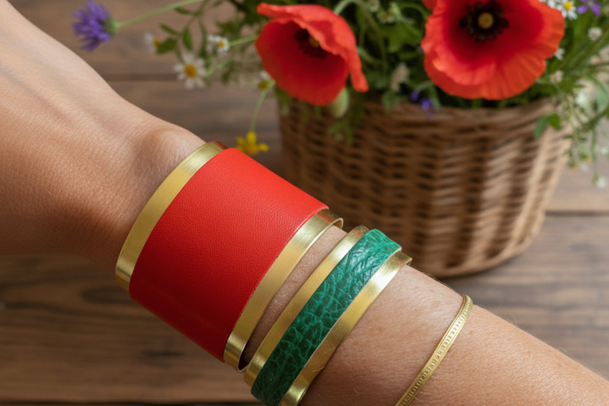 Manchette Coquelicot