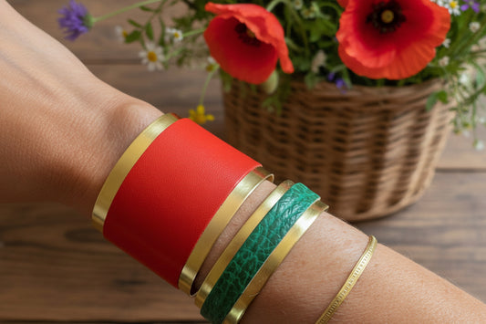 Manchette Coquelicot