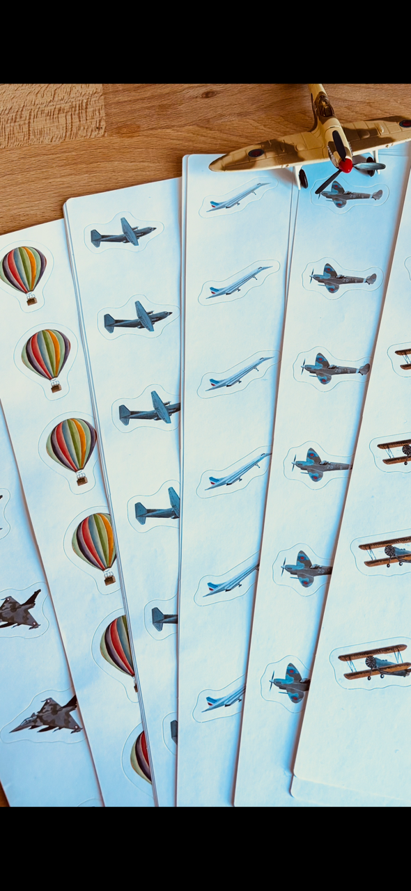 Stickers Avions